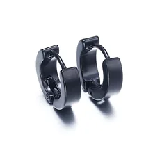 2019 Real Venda Aretes Brincos de Aros E Popular Americana Haltere Ouvido Pregos Para Geral Atmosférica Simples Botão Fabricante(China)