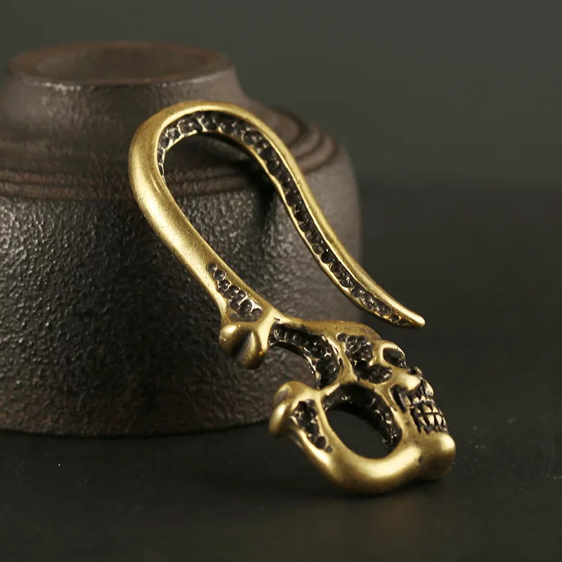 skull waist buckle brass (7)