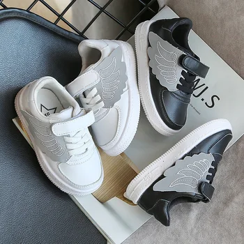 

NEW 2019 Autumn And Spring New Children's Wings Shoes kids Non-slip Sneakers Girls Cute Sport shoes