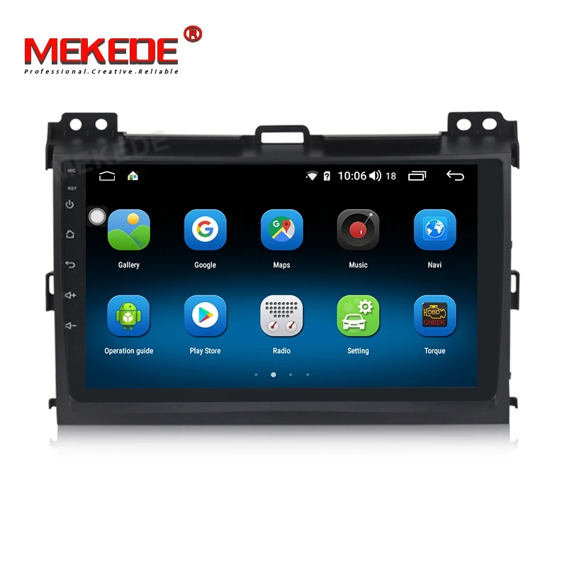 9853 HD Android 9,0 автомобильный DVD gps для Toyota Prado 120 2002-2009 Авторадио gps автомобильный Радио gps центральный мультимедийный в тире головное устройство