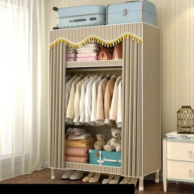 Coarsening And Reinforcement Of Steel Tube For Wardrobe Simple Cloth | Мебель