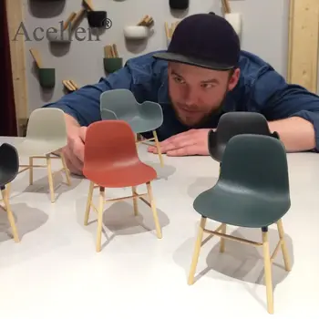 

Nordic Form Chair Miniature Blythe Ob11 1/6 BJD Mdd Dollhouse Furniture Toys Model Dolls Accessories Chair Ornaments Decoration