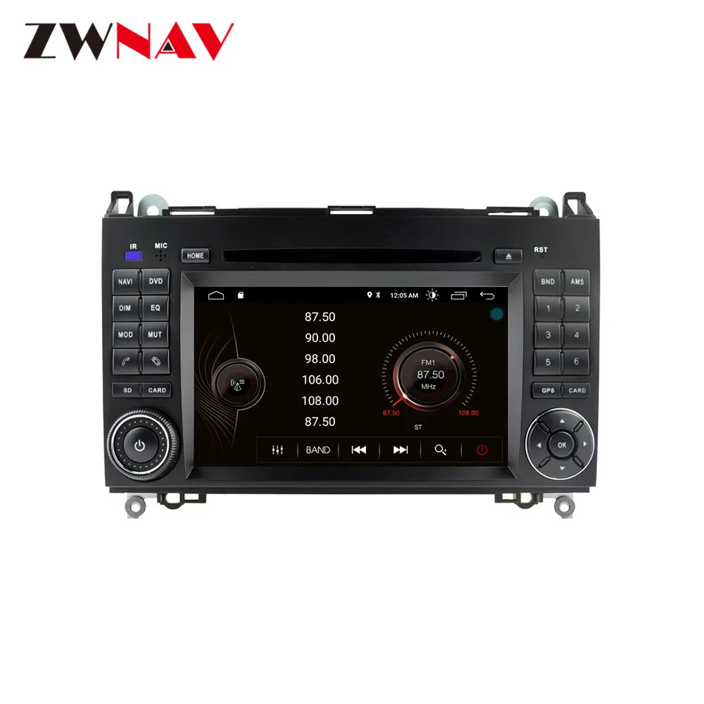 Excellent Android 9.0 Car DVD Player GPS For Mercedes Benz B200/B-class/W245/B170/W169 Auto Stereo Radio Car Multimedia Player Head Unit 11