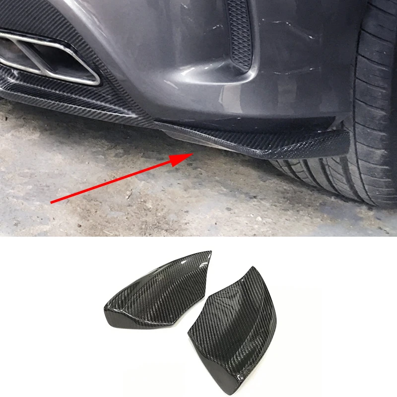 Рассеиватель заднего бампера разветвители Canards для Mercedes Benz A Class W176 A180 A200 A250 A45 AMG 2013