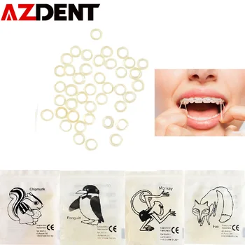 

5000pcs rubbers/box Dental Rubber Band Traction Rubber Band Dental Ligature Ring Orthodontic Elastics Braces
