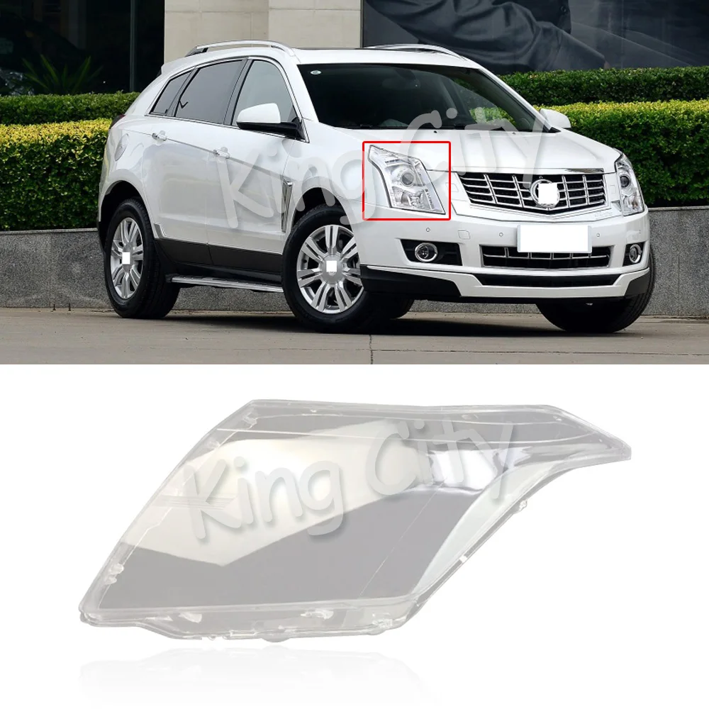 Capqx для Cadillac SRX 2010- Передняя прозрачная фара крышка абажур фара водонепроницаемая лампа абажур крышка корпуса