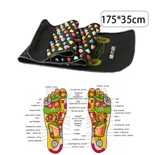 Acupuncture Massage Pad Walk Stone Foot Massager Cushion Shakti Mat Foot Massage Reflexology Relax Body Pain Health Care Square