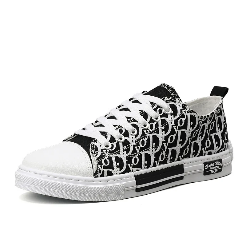 

Men's Canvas Shoes New Men's Leisure Shoes in Summer 2019