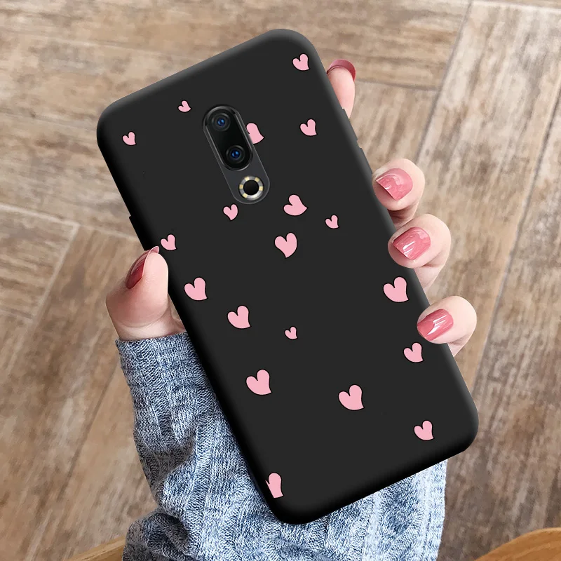 Love Shape TPU Soft Shell For Meizu 16 Case Personality Tide Shell For Meizu 16 Plus Case Cartoon Cute Trend Shell For Meizu 16 best meizu phone case Cases For Meizu