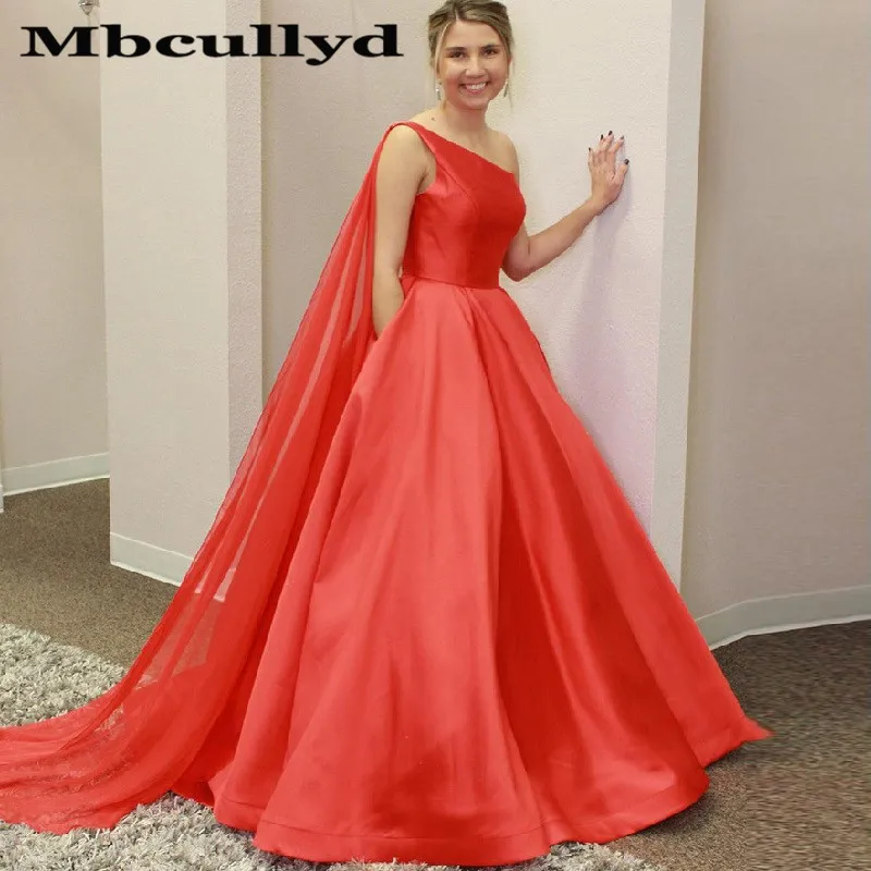 Mbcullyd Lange Prom Jurken Met Pocket 2020 Sexy Een Schouder Avond Partij Jassen Formele Plus Size Vestidos De Fiesta De noche Mbcullyd Lange Prom Jurken Met Pocket 2020 Sexy Een Schouder Avond Partij Jassen Formele Plus Size Vestidos De Fiesta De noche