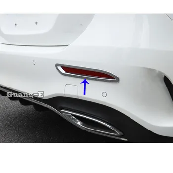 

For Mercedes Benz A Class W177 A180 A200 A250 2019 2020 Car Styling Cover Trim Back Tail Rear Fog Light Lamp Frame Stick Panel