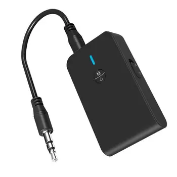 

Wireless Bluetooth Receiver Transmitter 3.5mm Stereo Audio Transceiver Adapter Dongle Support for Android iOS