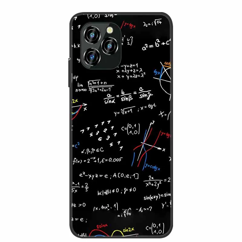 Black Bumper Silicone Phone Case - Soft TPU Cover & Protective Back Shell