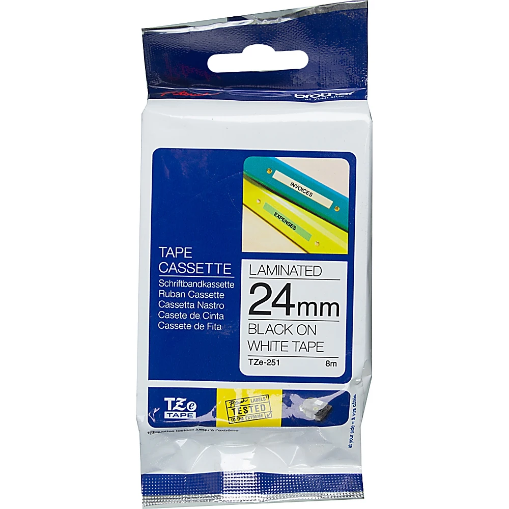 Картридж ленточный Brother TZE251 для Brother P-Touch