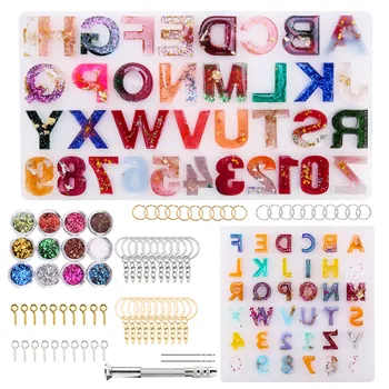 Alphabet Epoxy Resin Mold Kit 1