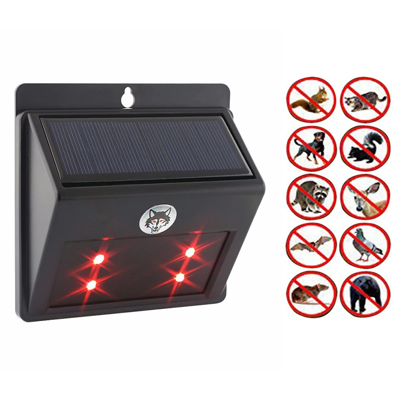 

Solar lamp protect Animal Predator Deterrent Nocturnal Repellent mouse Farm Garden Pasture Orchard Corral camping Chicken Light