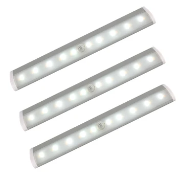 

20LED two colors in 1 Aluminium Moiton sensor led cabinet light with switch