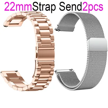 

22mm Stainless Steel Strap For Samsung Galaxy Watch/Active 46mm/Gear S3 Classic/Frontier Bracelet Watchband Milanese Wristband