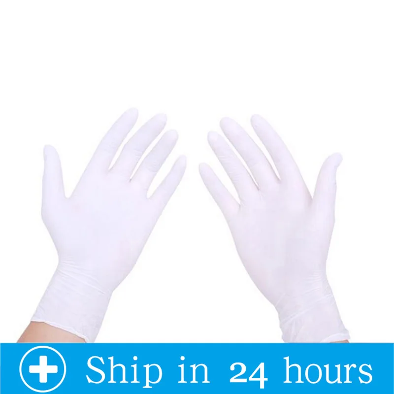 50/100 PCS Transparent Disposable PVC Gloves Dishwashing/Kitchen /Latex/Rubber/Garden Gloves Universal For Home Cleaning images - 6