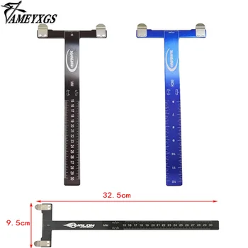 

Archery T Ruler Precision Aluminum Recurve Bow T Square Ruler Traditional Bow Accessories