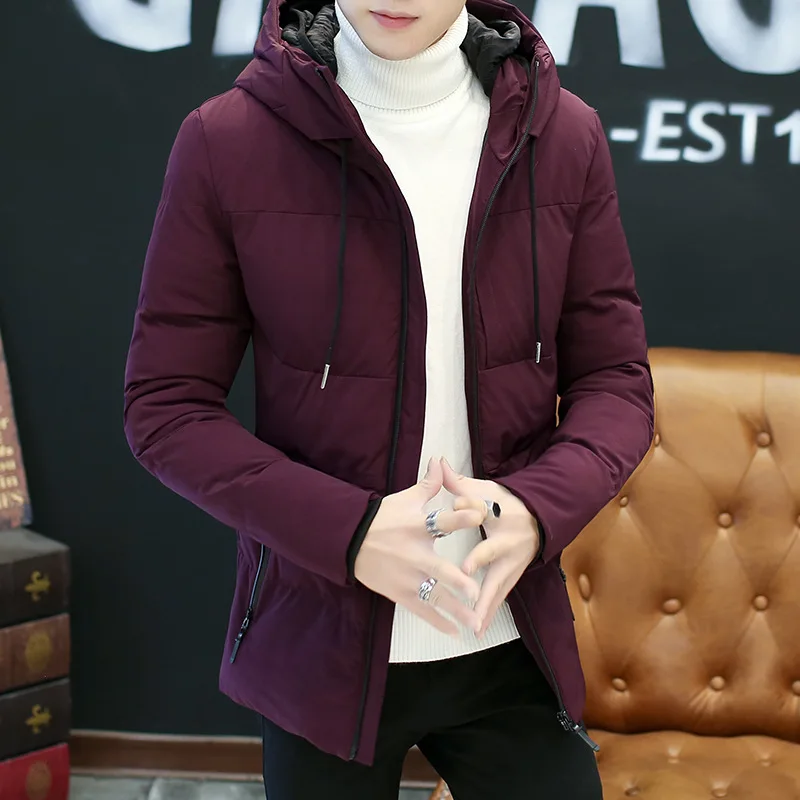 MRMT 2022 Brand Men's Jackets Thicken Cotton Coat for Male Trim Jacket Padded Hooded Outer Wear Clothing Garment | Мужская одежда