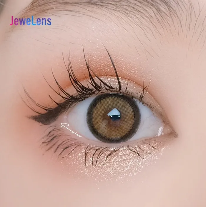 Цветные контактные линзы Jewelens ed цветные для глаз красивые косметические