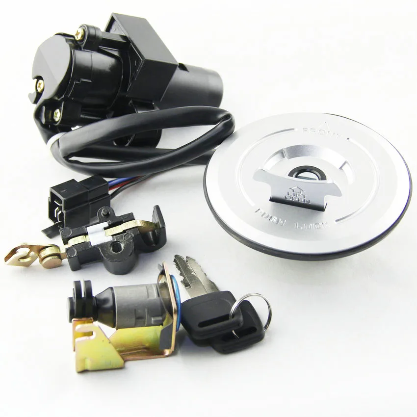 

Fuel Tank Cap Ignition Switch Key Set For Honda XRV750 VTR1000/F Firestorm Superhawk 35100-MY1-007 35010-MBB-640 35010-MBB-730