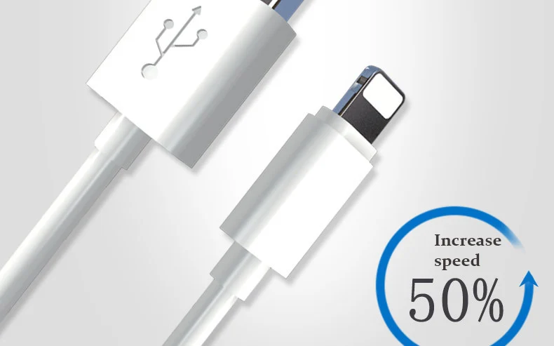 USB кабель для телефона для iPhone кабель Xs Max Xr X 8 7 6 6s 5 Plus iPad Mini 1m 2m кабели быстрой зарядки мобильный провод для зарядного устройства данных