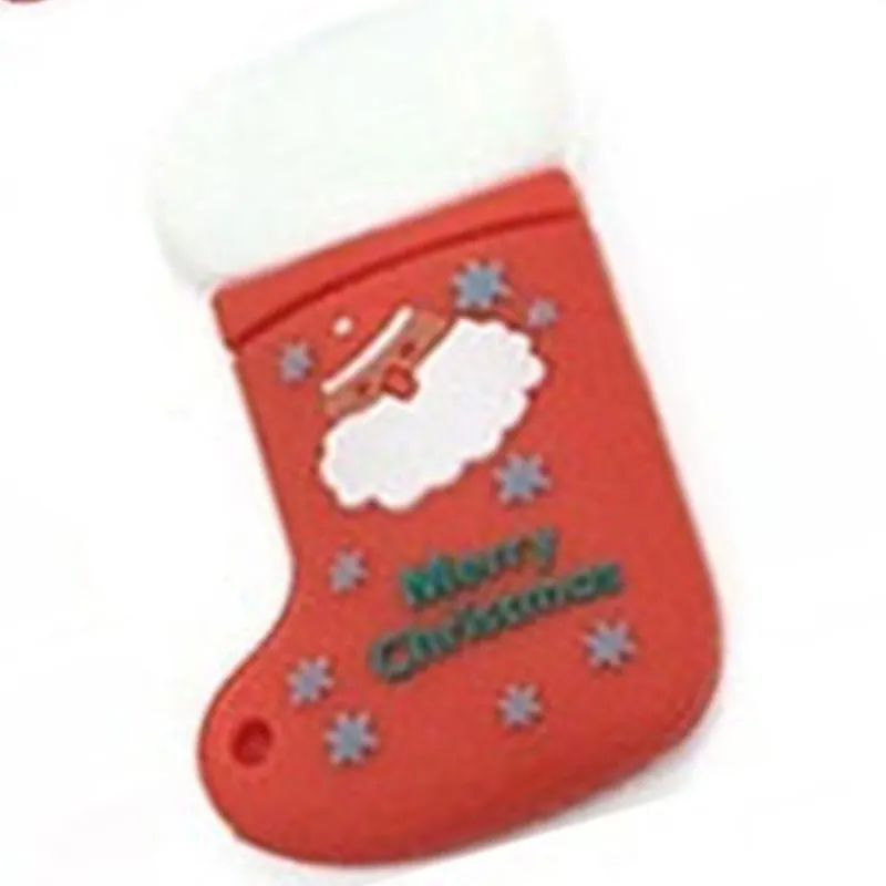 USB Flash Drive 128gb Cartoon Santa Claus Usb 2.0 4GB 8GB 16GB 32GB 64GB Christmas Series Pendrive Memory Stick Pen Drive Gift - Цвет: 5