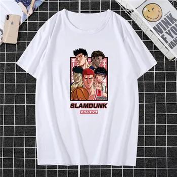 

Slamdunk T Shirt Men Slam Dunk Rukawa Maple Cartoon Clothing Breathable Comfortable Short Sleeve T-shirt Surrounding Clothes