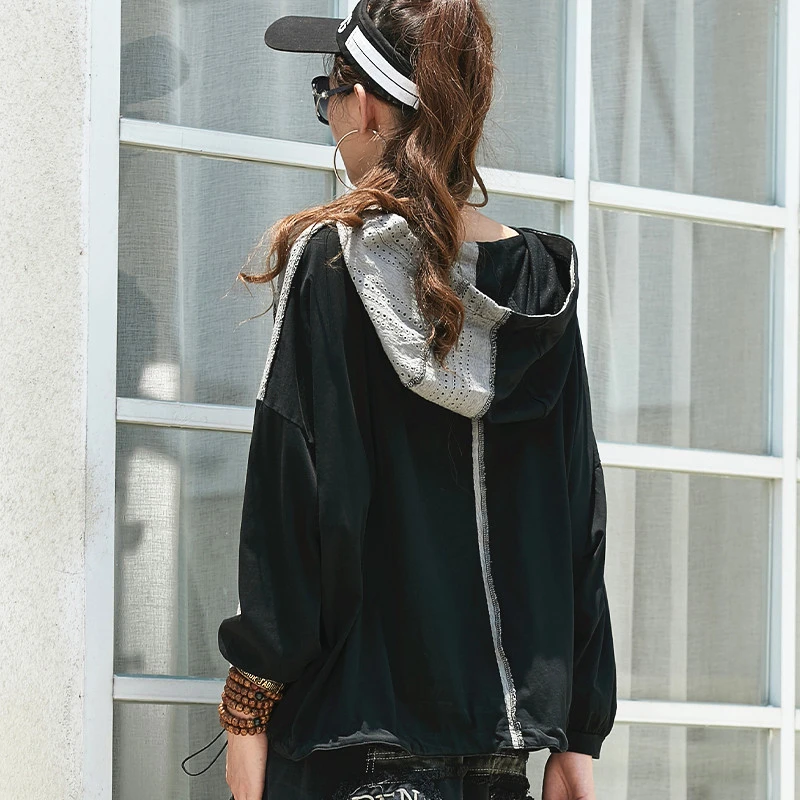  Max LuLu 2019 Fashion Korean Style Clothes Ladies Casual Tops Streetwear Women Punk Hooded Hoodies 