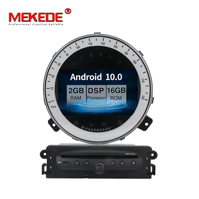 Автомобильный мультимедийный плеер Android 10 0 DSP автомобильный DVD стерео для BMW Mini