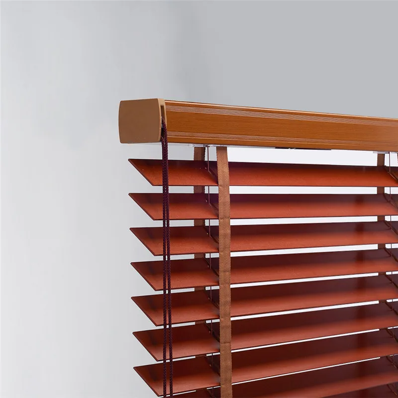 Persianas Venecianas De Madera Para Ventana Con Cintas Listones De 1969in Persianas Horizontales De 236in315in394in472in551in De Ancho Para Hogar