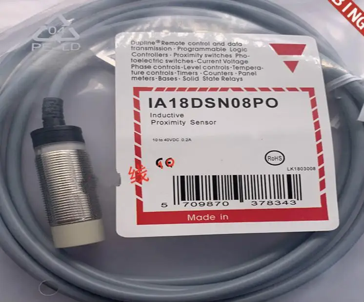 

Новый высококачественный фотоэлектрический переключатель Карло IA18DSN08NO IA18DSF05PC IA18DSF08NO, 3 шт.