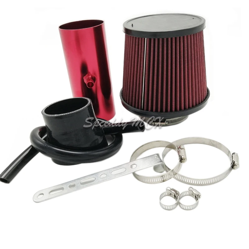 Car High Flow Cold Air Intake Filter Kit With Aluminum Pipe For VW Golf 6 Scirocco Sagitar MAGOTAN 1.4T AF20S081970 car air intake system