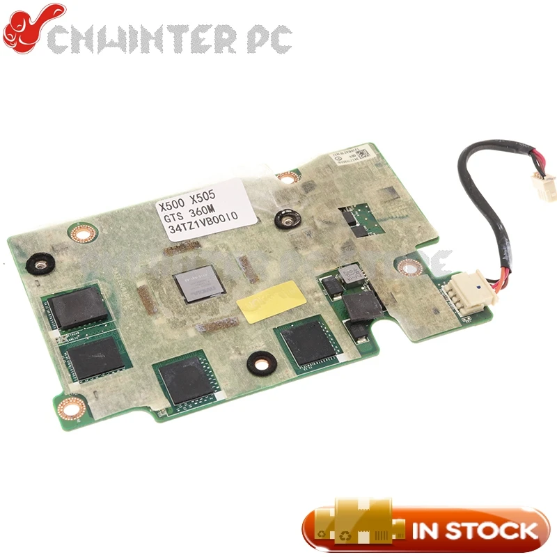 Видеокарта NOKOTION DATZ1SUBAD0 34TZ1VB00I0 для ноутбука Toshiba Qosmio X505 X500 VGA GPU Geforce GTS 360M 1 ГБ DDR5 |