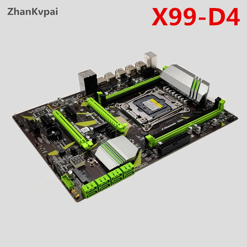 Новая игровая доска X99 для настольного компьютера, студии, сделай сам, вешайте задачи для поддержки дополнительного объема памяти DDR4 128 g