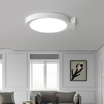 

Nordic led ceiling lamp fashion children's room bedroom light simple creative small fish restaurant ceiling light