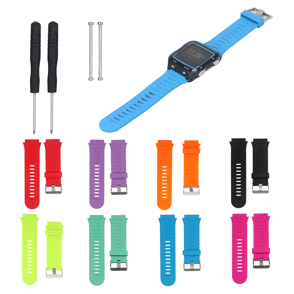 Красочный силиконовый браслет для Garmin Forerunner 920XT ремешок с оригинальным Srews+ браслет для смарт-часов