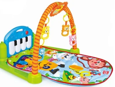 

Pedal Piano Infants Fitness Frame Maker 0-1-Year-Old Baby Toy 0-12 Month Multi-functional Music Game Blanket