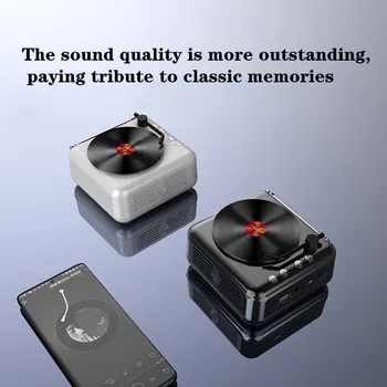 

Retro wireless bluetooth small speaker H3 computer new mini gift portable indoor support radio card voice call