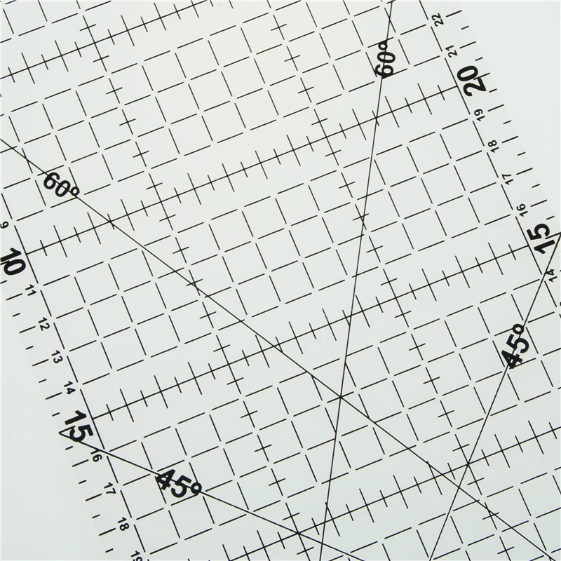 30 * 15 Cm Patchwork Ruler  Quilting Tools High Grade Acrylic Material Transparent Ruler Scale School Supplie