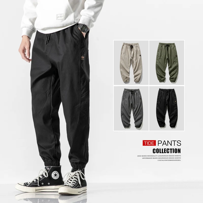 

Streetwear Mens Jogger Plus Size Pants Casual Harem Pants Men Sweatpants Male Trousers Elastic Waist Track Pants Men Fashions