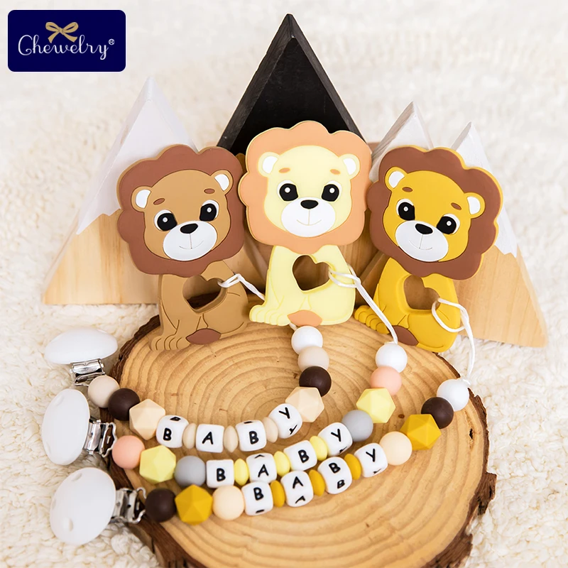 Новинка 1 шт. Детский комбинезон с принтом Медведь силиконовый Прорезыватель для