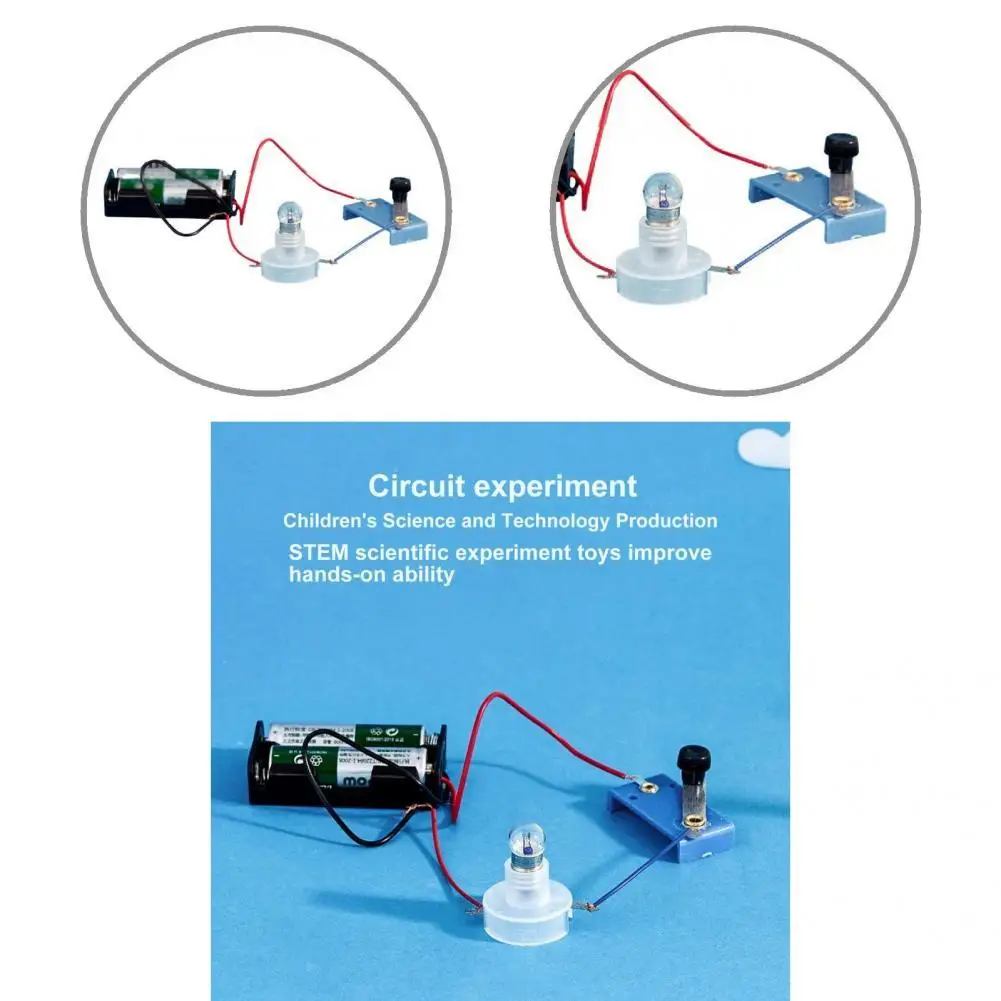 

Detailed Inventing Circuit Toy Safe Reliable Electric Circuit Toy Scientific Experiment Circuit Toy