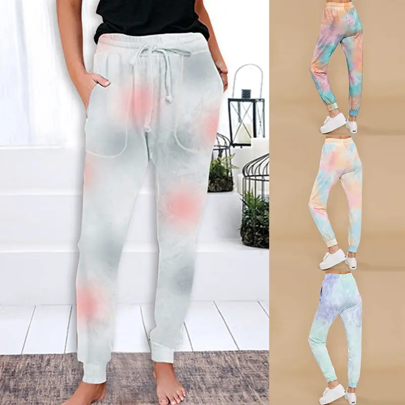 Sweatpants Women Elastic High Waist Baggy Pants style 3