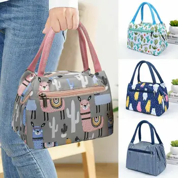 

1pc Unicorn Lunch Bags Insulated Cool Bag Picnic Bags School Travel Lunchbox
