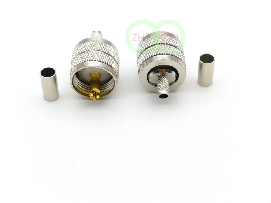 UHF PL259 Мужской обжимной разъем для RG58 RG142 RG400 LMR195 кабель RF продажа | Обустройство