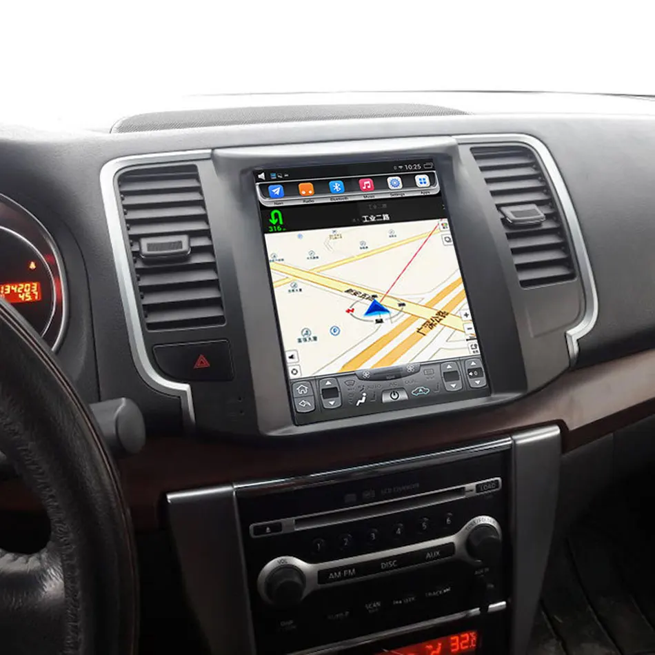 Автомобильный GPS навигатор RAM2GB Android 9 1 четырехъядерный процессор экран 7 дюйма для