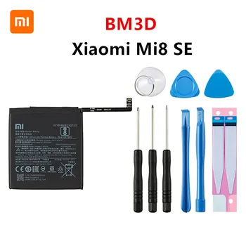 

Xiao mi 100% Orginal BM3D 3020mAh Battery For Xiaomi Mi 8 SE Mi8 SE Mi8SE BM3D High Quality Phone Replacement Batteries +Tools